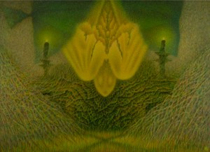 Katarzyna Kania (ur. 1983), Zielone światło księżyca/ Green light of the moon , 2016