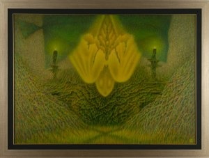 Katarzyna Kania (ur. 1983), Zielone światło księżyca/ Green light of the moon , 2016