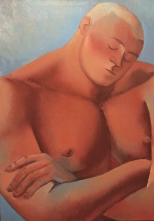 Juliusz LEWANDOWSKI /MARTWY/ (ur. 1977), Portret czułego barbarzyńcy, 2024