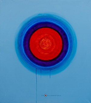 Piotr BOGUSŁAWSKI (ur. 1957), Concentrated Point VIOLETT seria 2, 2022