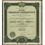 Poland, registered share for 500 zlotys, 1929, Warsaw