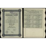 Poland, bearer share of 250 PLN, 1937, Warsaw