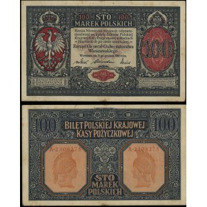Polska, 100 marek polskich, 9.12.1916