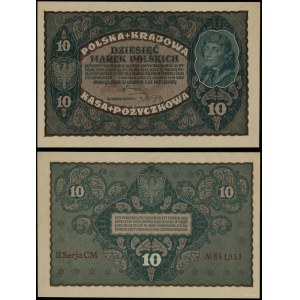 Poland, 10 Polish marks, 23.08.1919, II-CM