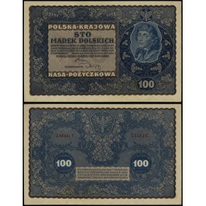 Polonia, 100 marchi polacchi, 23.08.1919, I-V