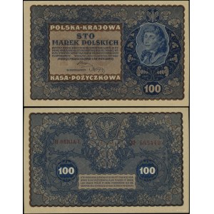 Polska, 100 marek polskich, 23.08.1919, IH-L