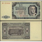 Poland, 20 zloty, 1.07.1948