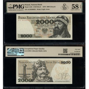 Poľsko, 2 000 PLN, 1.06.1979, AC