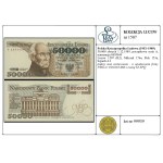 Poland, 50,000 zloty, 1.12.1989