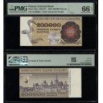 Poland, 200,000 zloty, 1.12.1989