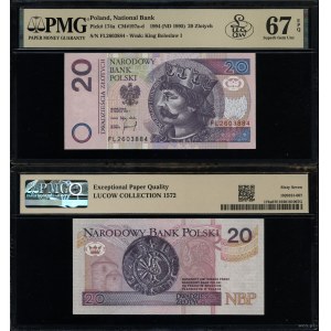 Poland, 20 gold, 25.03.1994, FL