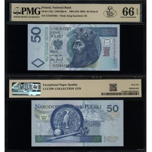 Polska, 50 złotych, 25.03.1994, ET