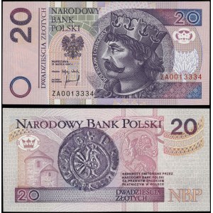 Poland, 20 gold, 25.03.1994, ZA