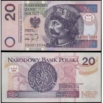 Poland, 20 zloty, 25.03.1994