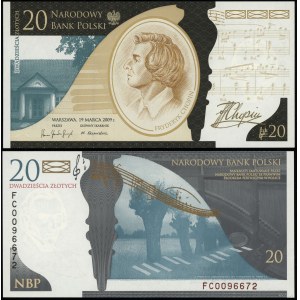 Polonia, 20 PLN, 19.03.2009