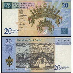 Poland, 20 zloty, 10.05.2017