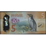 New Zealand, $5, 2015