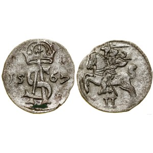 Poľsko, dwudenar, 1567, Vilnius