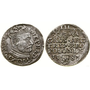 Poľsko, trojak, 1583, Olkusz