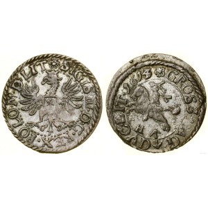 Poľsko, penny, 1614, Vilnius