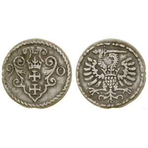 Poľsko, denár, 1590, Gdansk