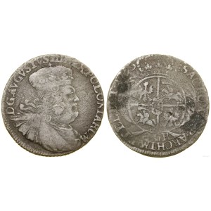 Polen, zwei Zloty (8 Groszy), 1753 EG, Leipzig