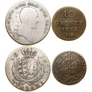 Pologne, série de 2 pièces, 1813-1814, Varsovie