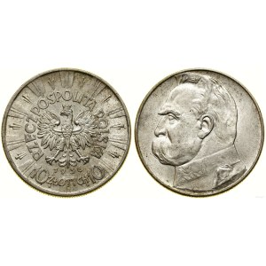 Pologne, 10 zlotys, 1936, Varsovie