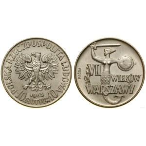 Polonia, 10 zloty, 1965, Varsavia