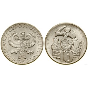 Polska, 10 złotych, 1965, Warszawa