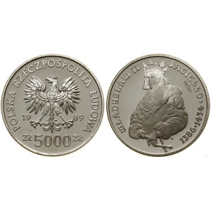 Polen, 5.000 PLN, 1989, Warschau