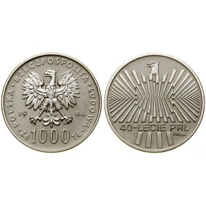 Poľsko, 1 000 zlotých, 1984, Varšava