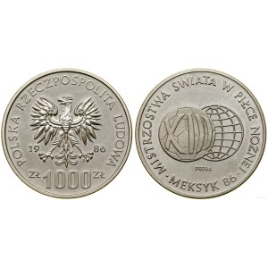 Polen, 1.000 Zloty, 1986, Warschau