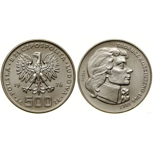 Pologne, 500 zloty, 1976, Varsovie