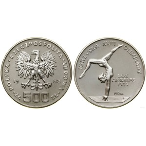 Pologne, 500 zlotys, 1983, Varsovie
