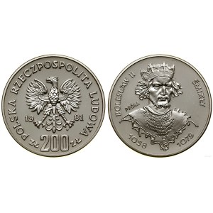 Poland, 200 zloty, 1981, Warsaw