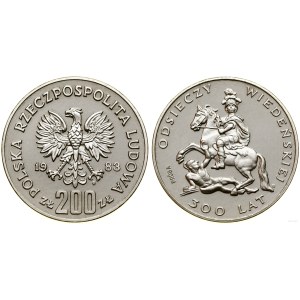 Pologne, 200 zloty, 1983, Varsovie