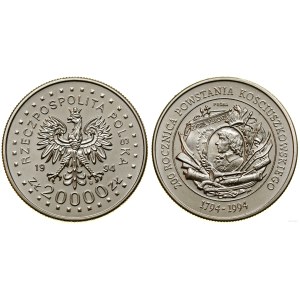 Poľsko, 20.000 PLN, 1994, Varšava