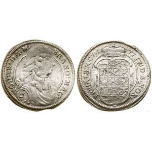 Germany, 1/6 thaler, 1677, Schwabach