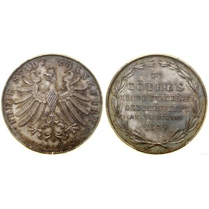 Germany, thaler, 1849, Frankfurt