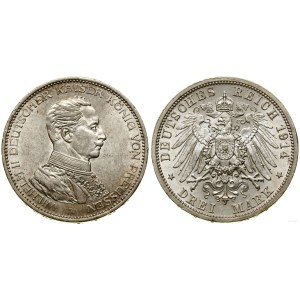 Allemagne, 3 marks, 1914 A, Berlin
