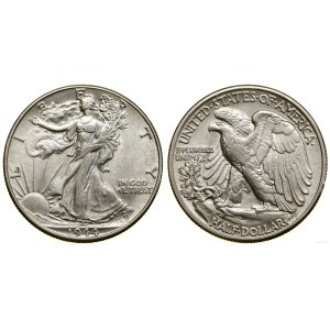 États-Unis d'Amérique (USA), 1/2 dollar, 1944, Philadelphie