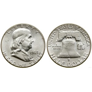 Stati Uniti d'America (USA), 1/2 dollaro, 1963, Filadelfia