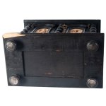 John Doe, Two-door secretaire in ebonized wood late 19th century early 20th century