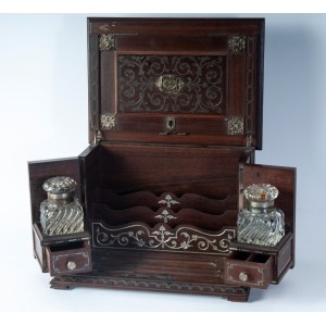 John Smith, travel inkwell box England, second half of the 19th century