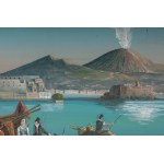 "The Gulf of Naples" late 19th - early 20th century