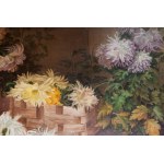 Nature morte avec fleurs et vaisselle Début du 20e siècle