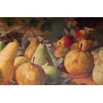 Still life with fruit and basket first half of the 20th century