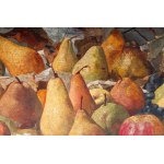 Still life with fruit and basket first half of the 20th century