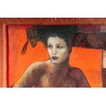 Lady in Orange second half of the 20th century